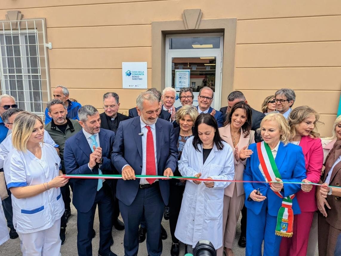 Comunicato stampa del 13-05-2026 - Inaugurate Case Comunità Latina Scalo e Borgo Sabotino e Rianimazione “Goretti”