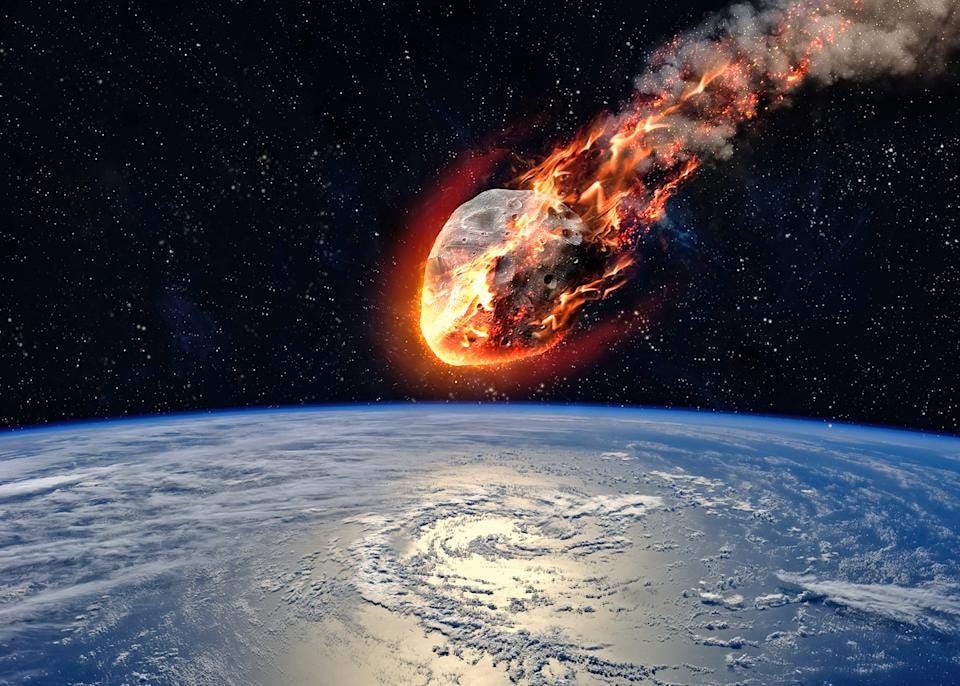 Here comes the comet