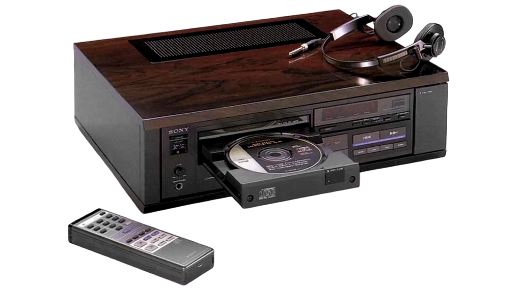 Sony CDP-101 compact disc player with remote control