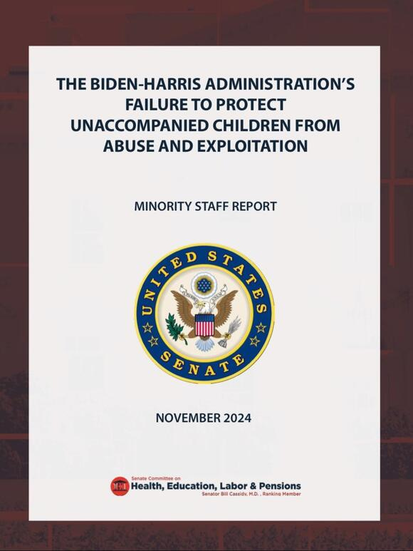 US Senate Minority Report Cover US Senate Minority Report Cover