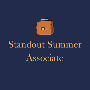 Standout Summer Associate