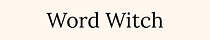 Word Witch