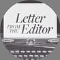 Letter From The Editor's avatar