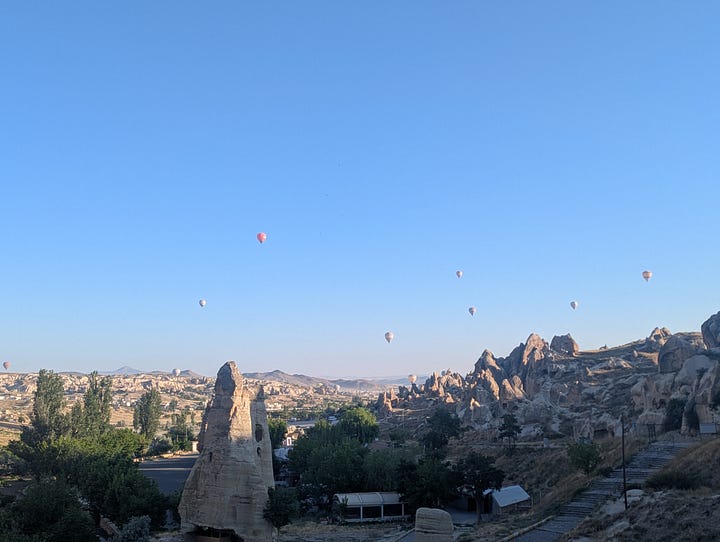Exiting Zemi Valley and approaching Rose Valley
