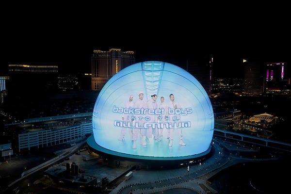 Backstreet Boys Millennium Sphere Las Vegas NV | rmrk*st | Remarkist Magazine Backstreet Boys Millennium Sphere Las Vegas NV | rmrk*st | Remarkist Magazine