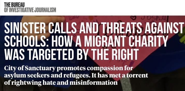 How my reporting on City of Sanctuary was conflated with the Far Right