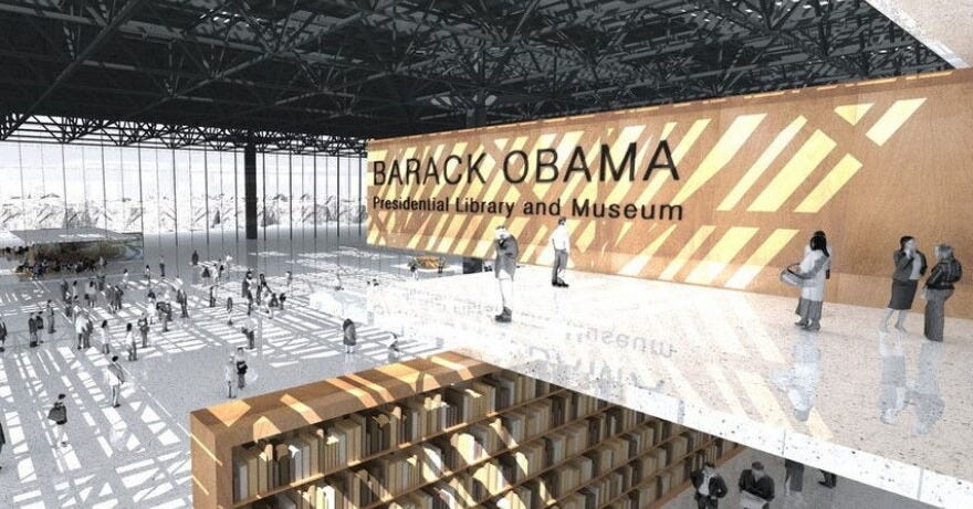 Obama Foundation opens office on Chicago's South Side | WCBU Peoria Obama Foundation opens office on Chicago's South Side | WCBU Peoria