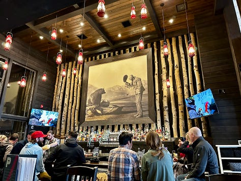 Beavertail, guacamole, tacos, nachos, vegetarian chicken and waffles, dosa, Park Distillery Bar, espresso vodka tasting, Indian buffet