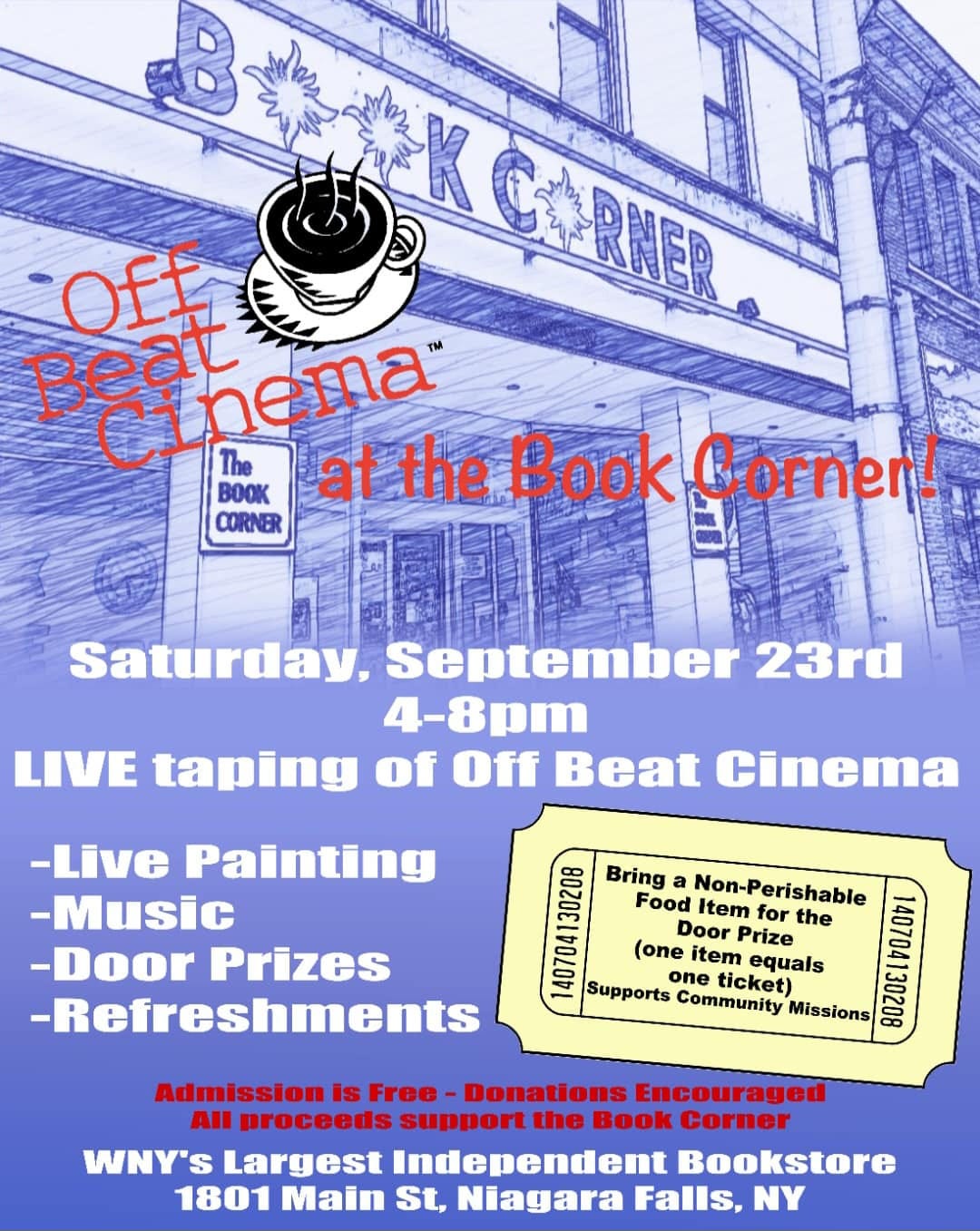Event flyer, details mentioned in previous paragraph
