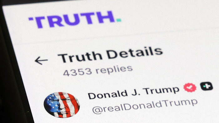 Trump family's media group weighs plans to spin off Truth Social Trump family's media group weighs plans to spin off Truth Social