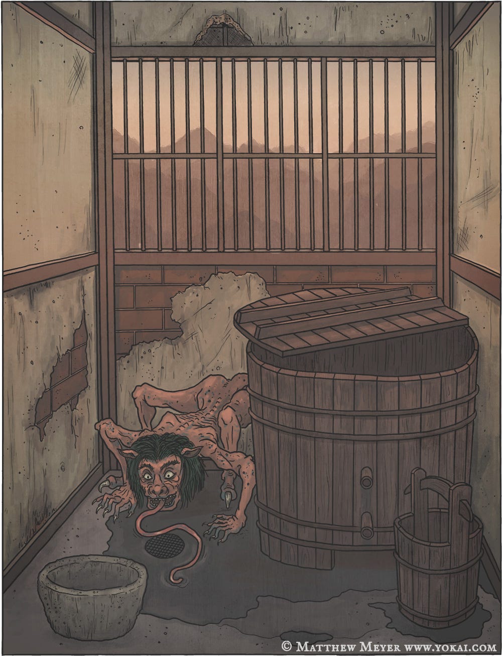 Akaname | Yokai.com