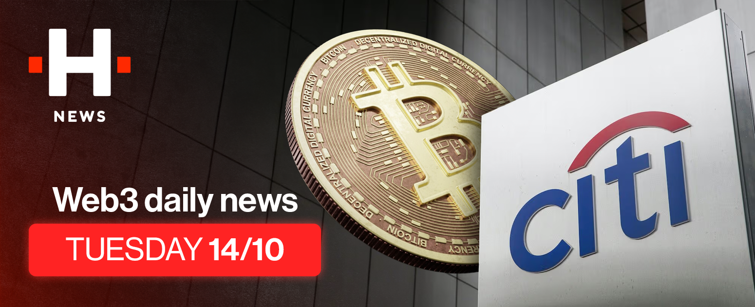 🤯 - Citi is getting into crypto custody ! - 14/10/2025