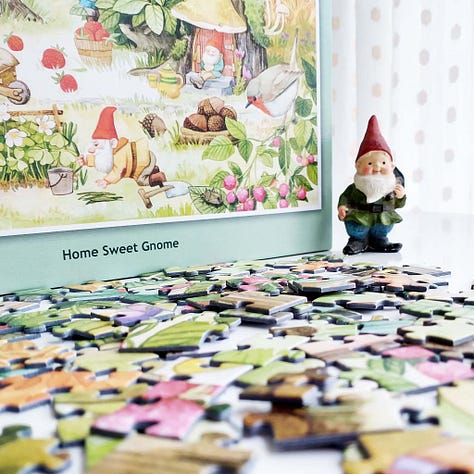 PuzzleTwist Home Sweet Gnome Jigsaw Puzzle