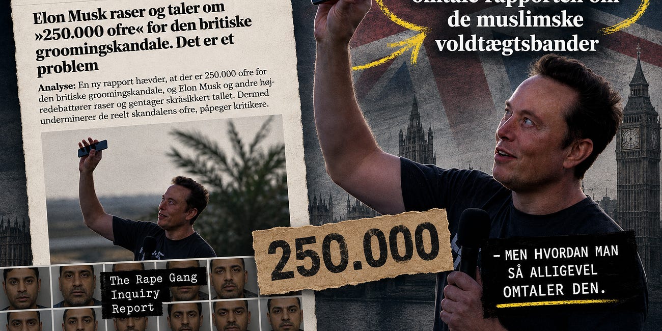 Berlingskes 250.000 grunde til ikke at omtale Lowe-rapporten om de muslimske voldtægtsbander