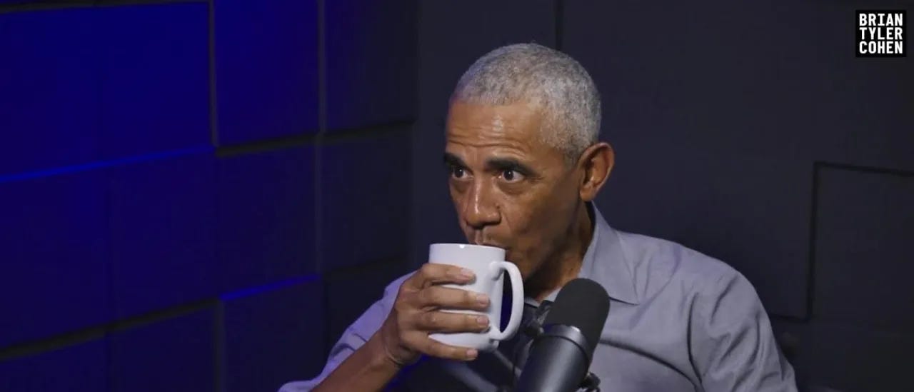 Former President Barack Obama [Screenshot/YouTube/Brian Tyler Cohen]