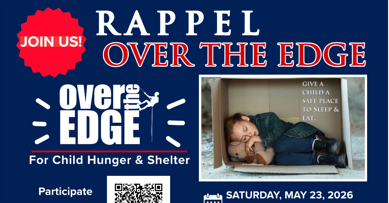 All Counties in Florida Are Invited to “Go Over the Edge” to Fight Child Hunger & Homelessness