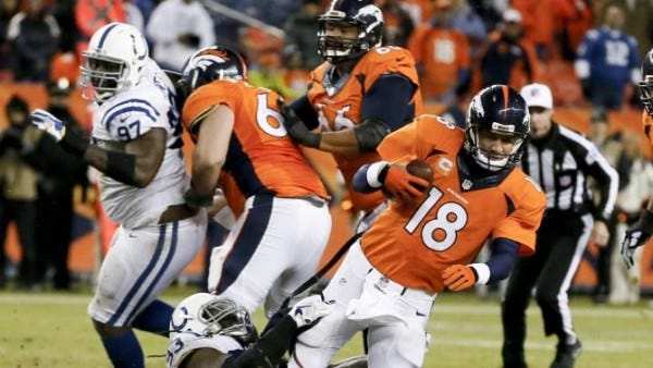 broncos peyton manning sacked by colts nfl 2015 broncos peyton manning sacked by colts nfl 2015