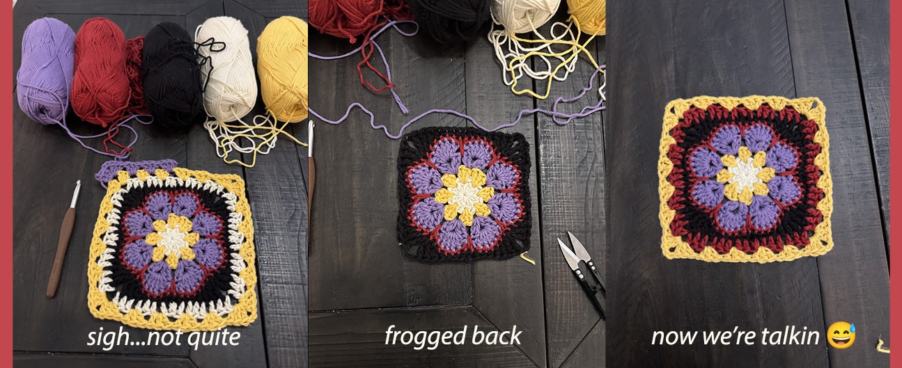 Learning Crochet: Why Mistakes Are the Secret to Mastery