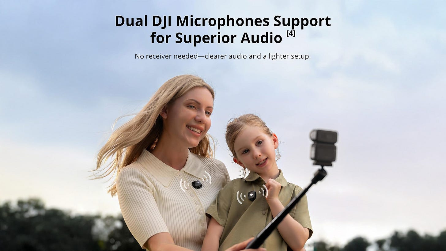 DJI Osmo Nano Review - Audio