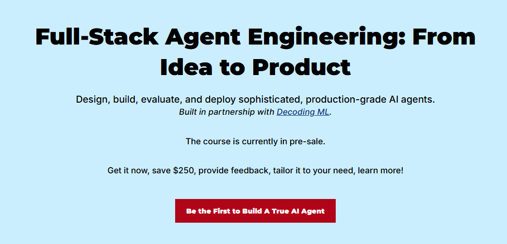 Unlock Your AI Potential with New Full-Stack Agent Course