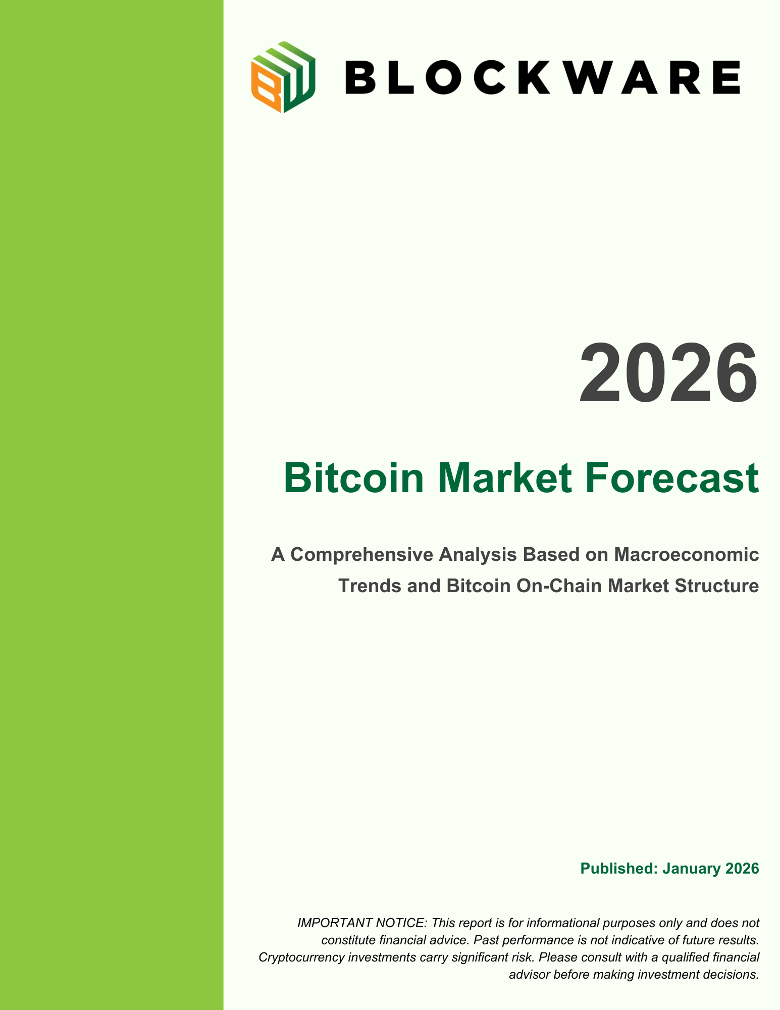 Blockware - 2026 Market Forecast