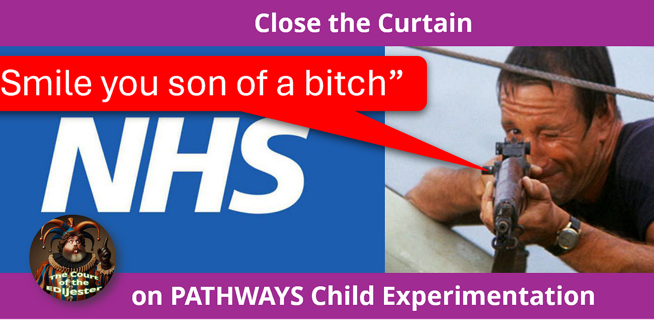 Close the Curtain on PATHWAYS Child Experimentation
