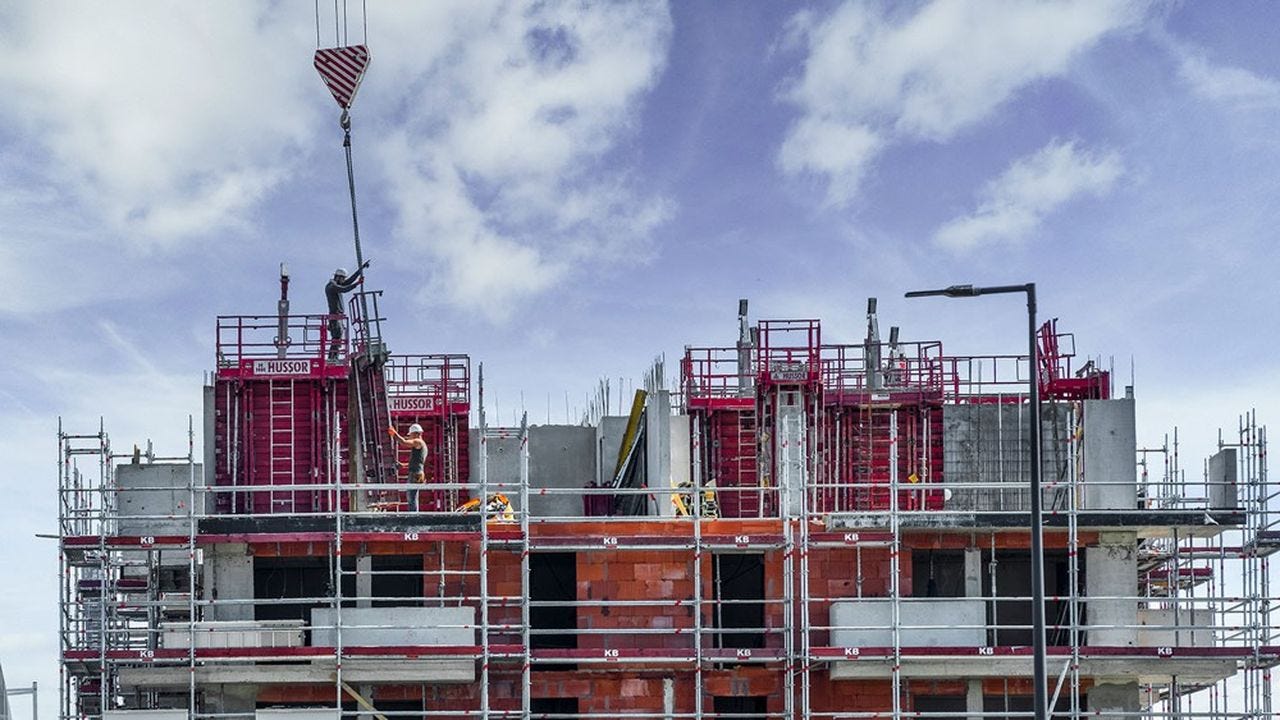Immobilier : les 5 chiffres fous du marché du neuf en France | Les Echos