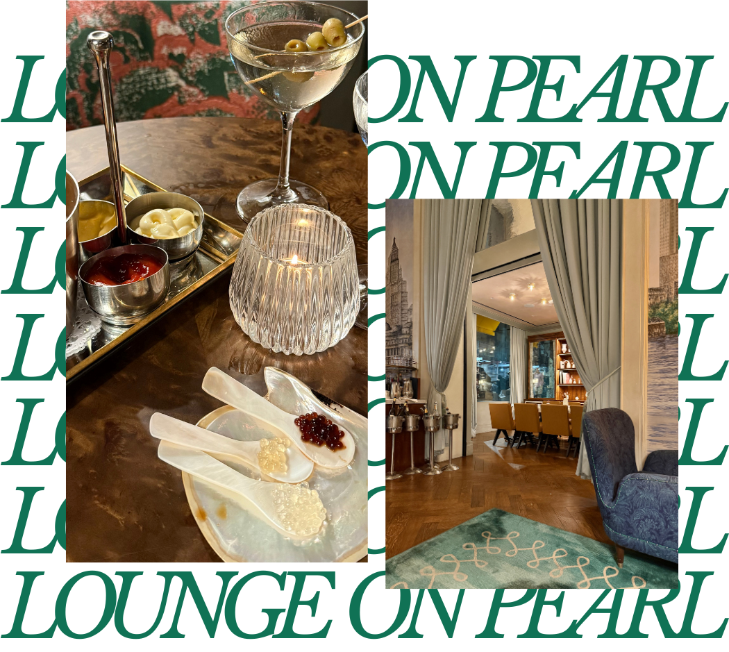 Triple Pearl Martini at the Lounge on Pearl