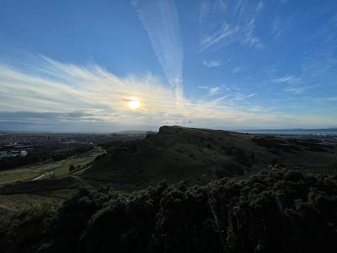 Explorations of Scotland during Lockdown—Ben Nevis, Perth, and Edinburgh