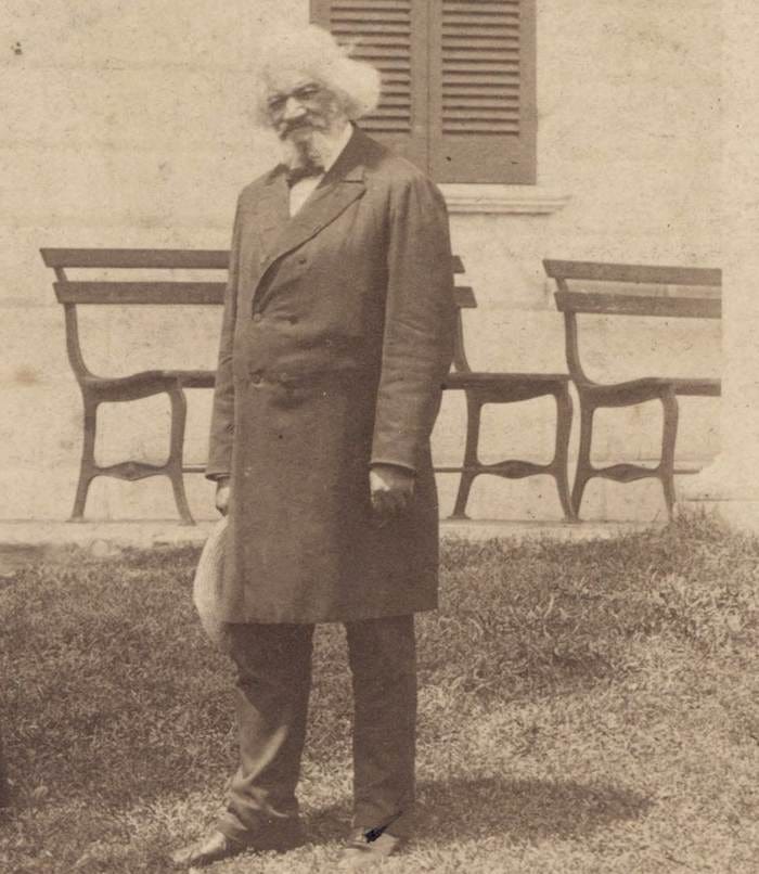 Frederick Douglass at Alexandria, Virginia, September 24, 1894. Photograph by Luke C. Dillon. Less than five months before Douglass’s death.