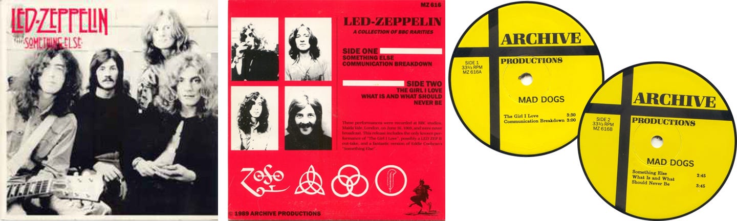 The Record Store Years (Side Trip): Bootleg CDs – The Story of Two 