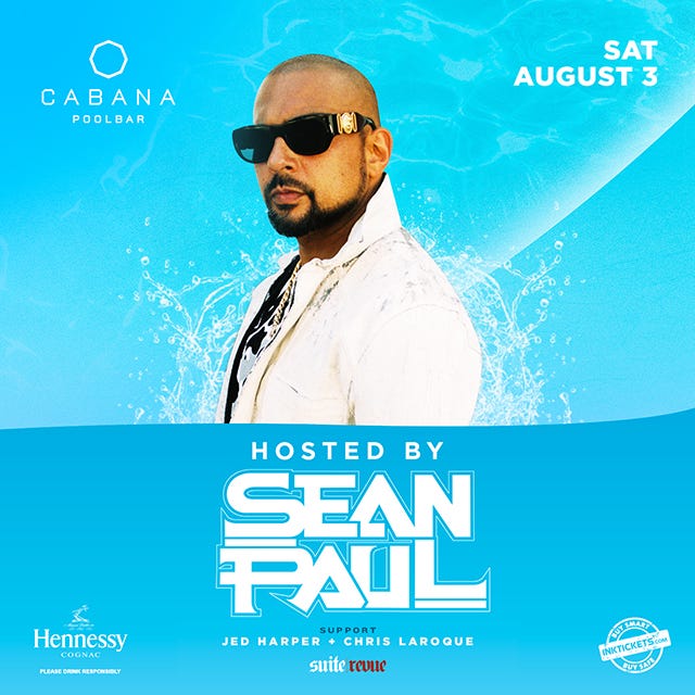Image result for sean paul hosting cabana Image result for sean paul hosting cabana