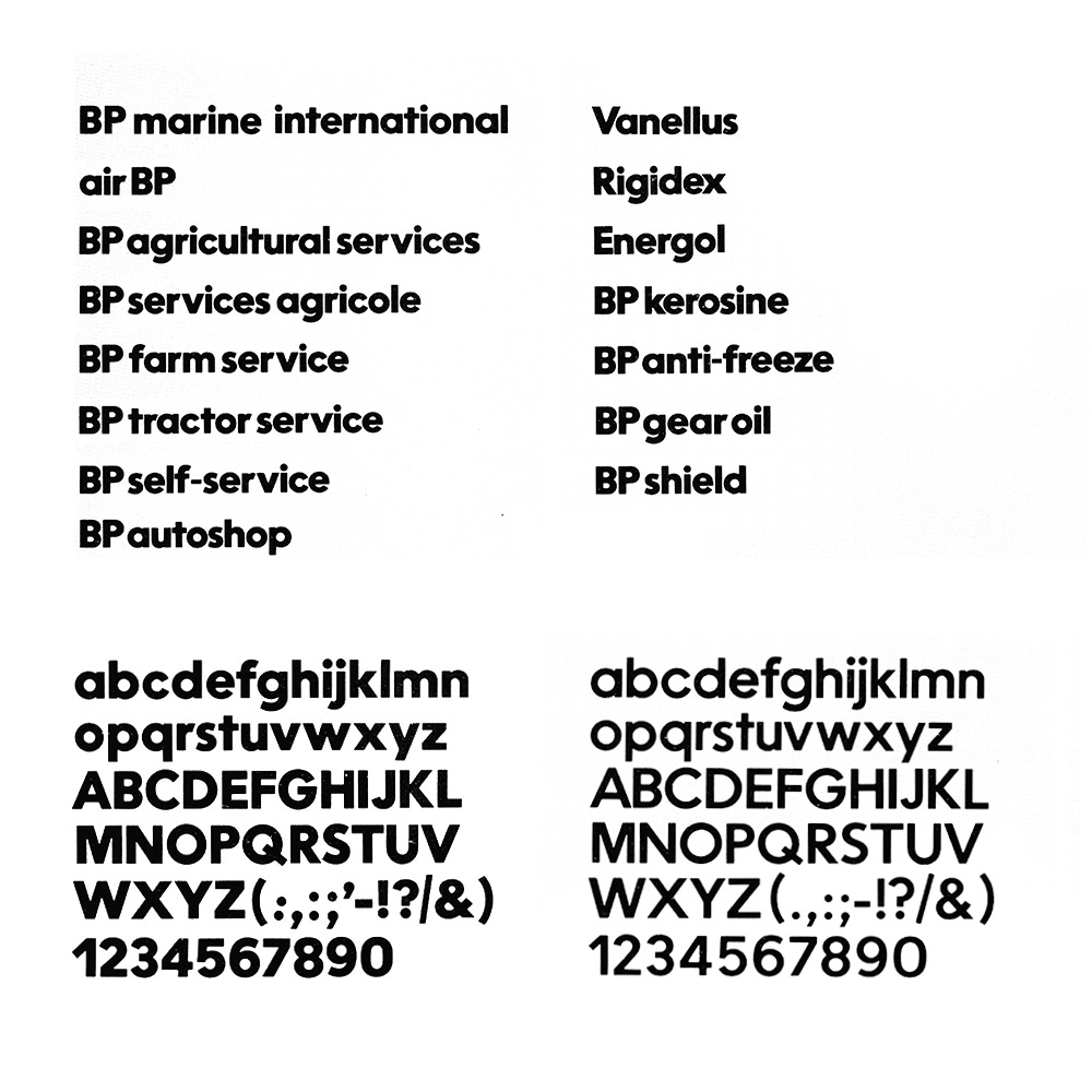 air BP, BP Alphabet, Adrian Frutiger, Crosby/Fletcher/Forbes air BP, BP Alphabet, Adrian Frutiger, Crosby/Fletcher/Forbes
