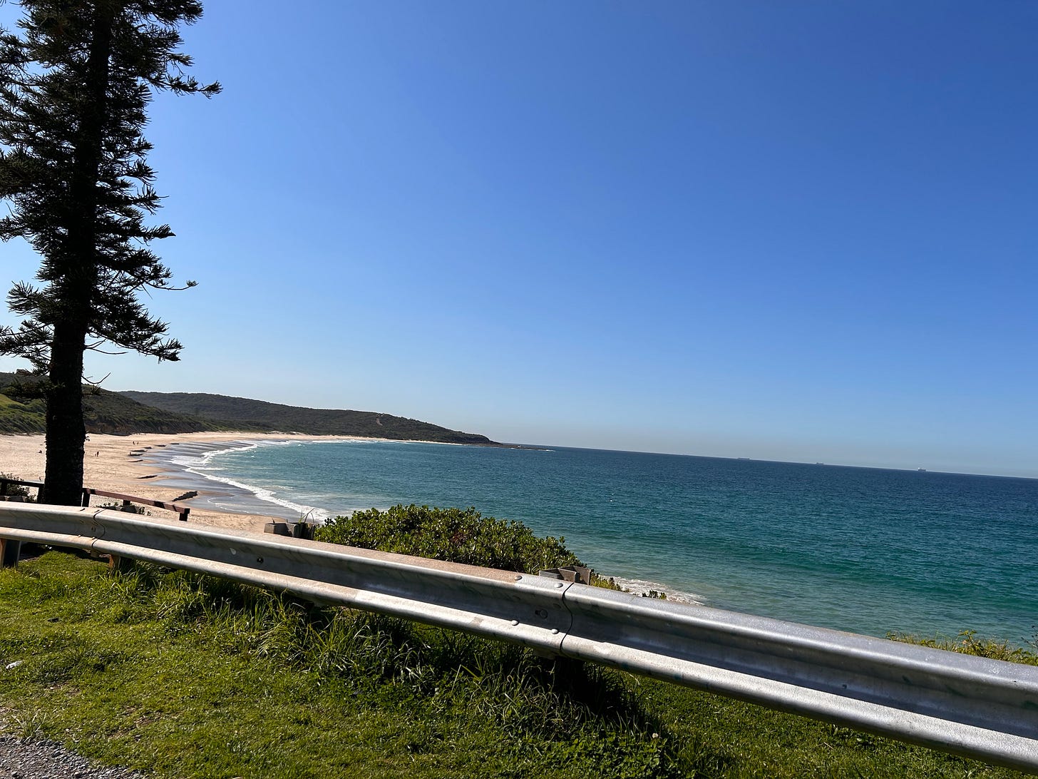 Beach in NSW Australia