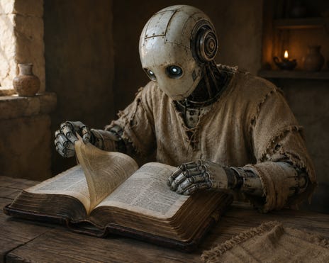 A robot reading a book
AI-generated content may be incorrect. A robot reading a book
AI-generated content may be incorrect.