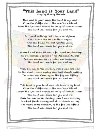 This Land is Your Land Lyrics