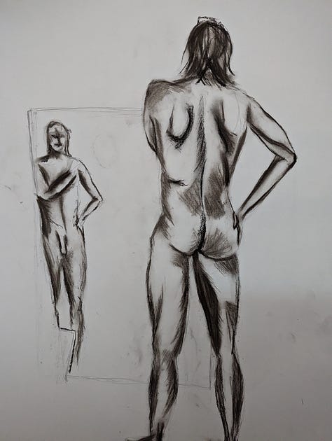 life drawing male nude cardiff and merthyr