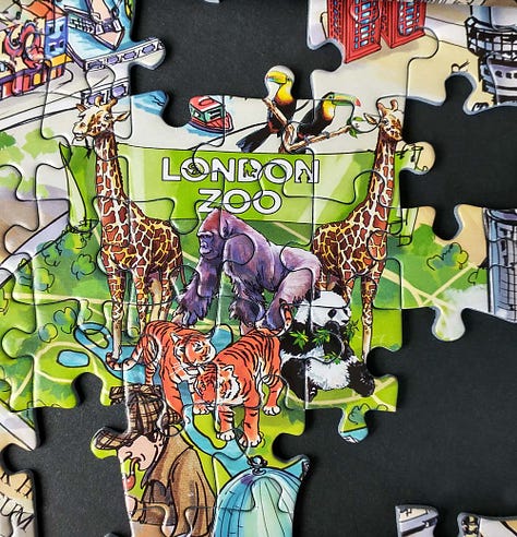 Gibsons London Landmarks Jigsaw Puzzle