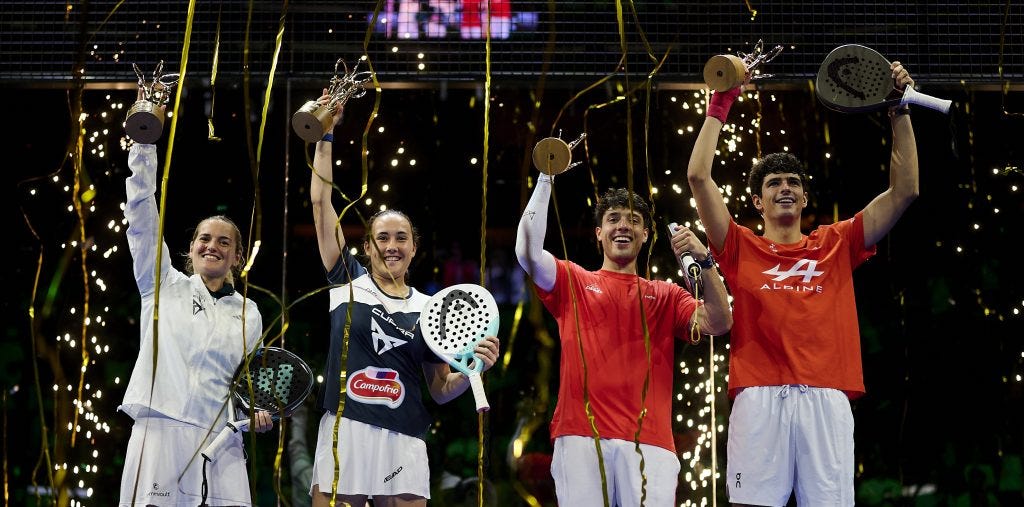 Coello and Tapia: an epic comeback. Sanchez and Ustero lift a trophy again Coello and Tapia: an epic comeback. Sanchez and Ustero lift a trophy again