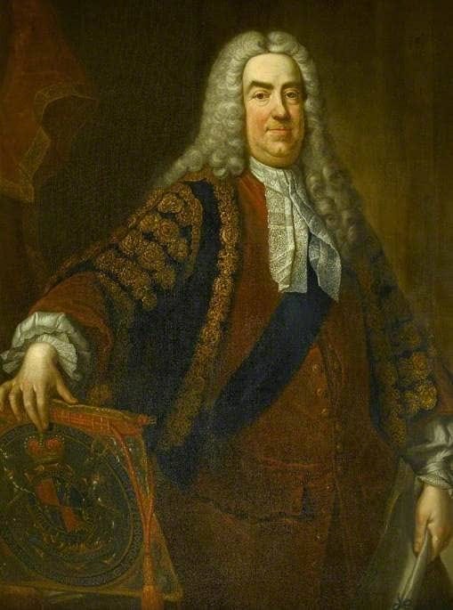 Portrait of Sir Robert Walpole, c 1740. Painting by Jean-Baptiste van Loo. Portrait of Sir Robert Walpole, c 1740. Painting by Jean-Baptiste van Loo.