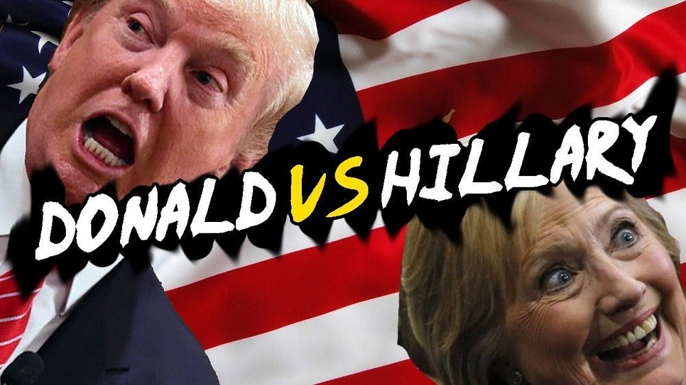 Hillary Clinton and Donald Trump keep race tight for White House 2016 images Hillary Clinton and Donald Trump keep race tight for White House 2016 images