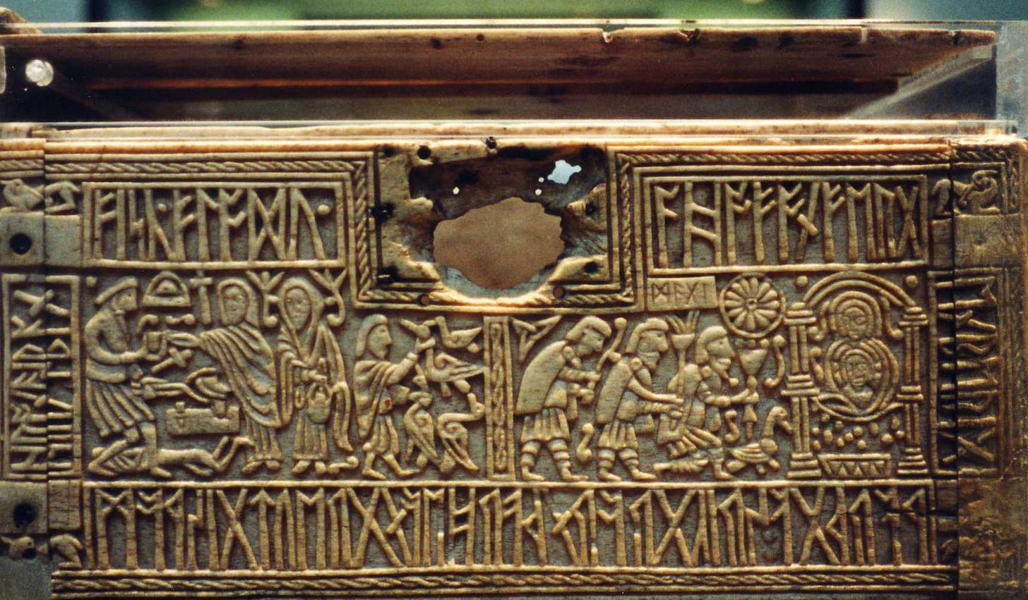 https://upload.wikimedia.org/wikipedia/commons/7/7e/Franks_Casket_front.jpg https://upload.wikimedia.org/wikipedia/commons/7/7e/Franks_Casket_front.jpg