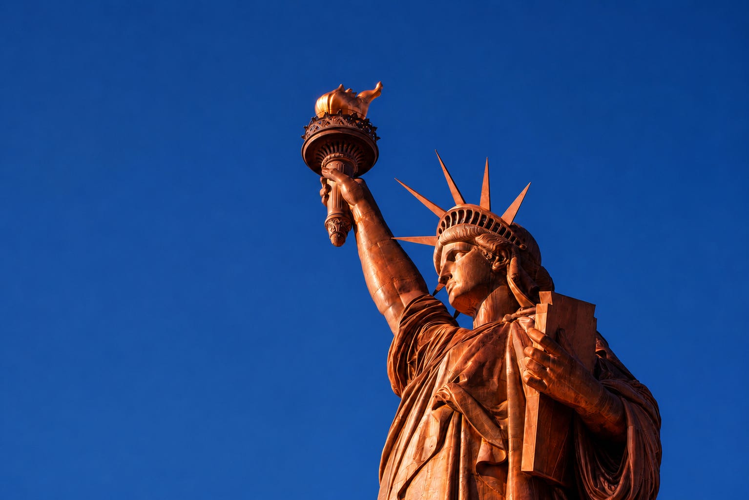 The changing colors of the Statue of Liberty: Chemistry video reveals how New York's most famous landmark was turned green by the city's pollution