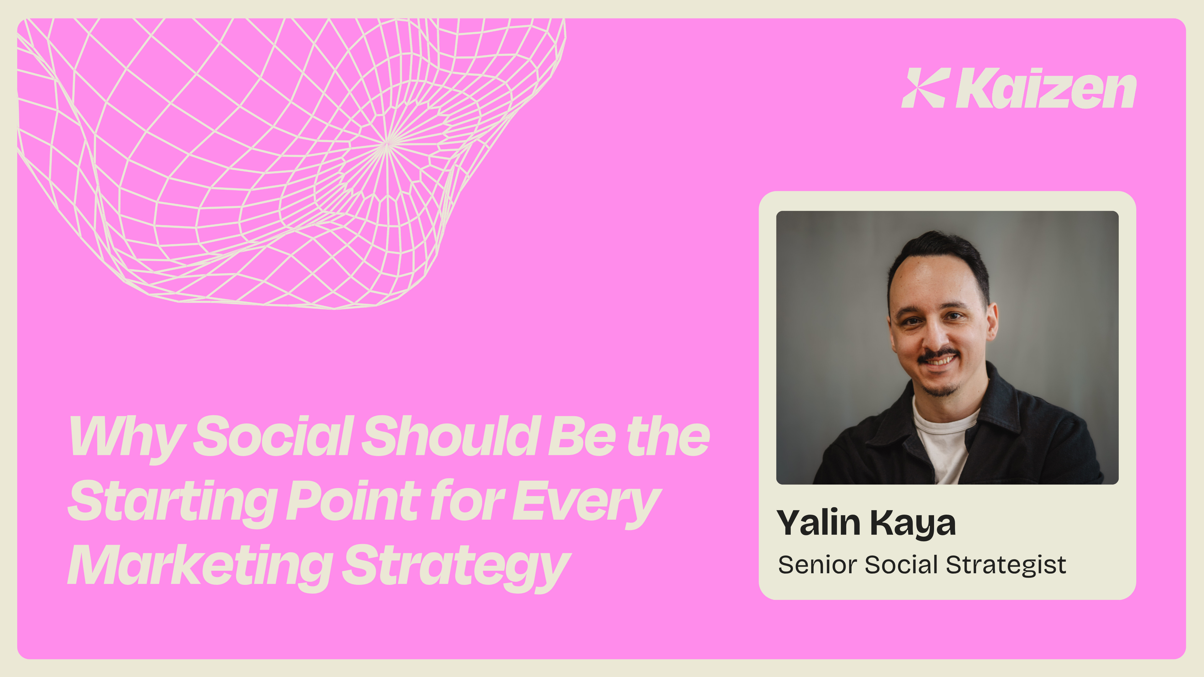 Why Social Should Be the Starting Point for Every Marketing Strategy