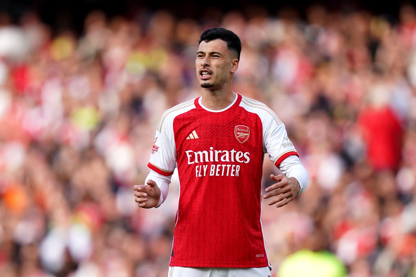 Beating Manchester City will only boost Arsenal's belief – Gabriel  Martinelli | The Independent