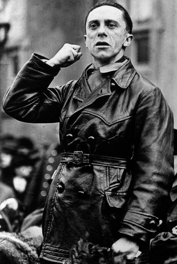 Goebbels: A Biography,' by Peter Longerich - The New York Times