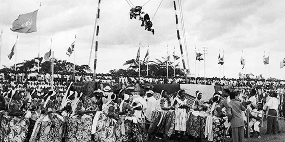 nigeria independence parade britain