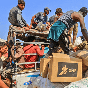 Inside the Gaza Humanitarian Foundation’s War-Zone Aid Operation