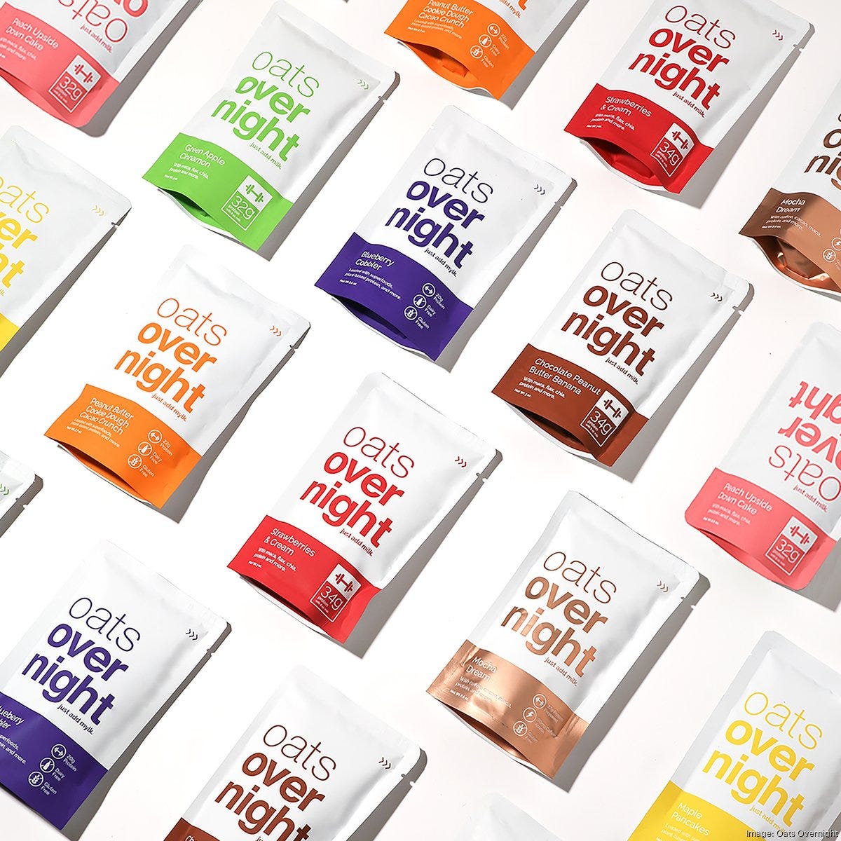 Oats Overnight secures $45M from Asto Consumer Partners - Phoenix Business  Journal