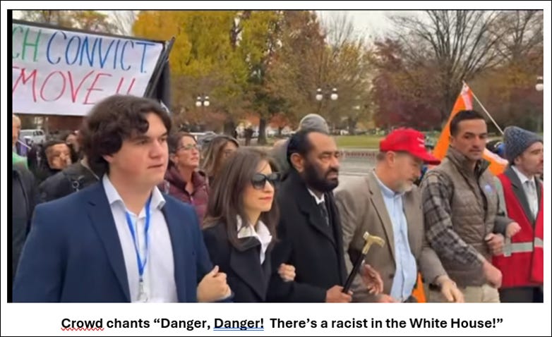 A group of people walking in a protest

AI-generated content may be incorrect.